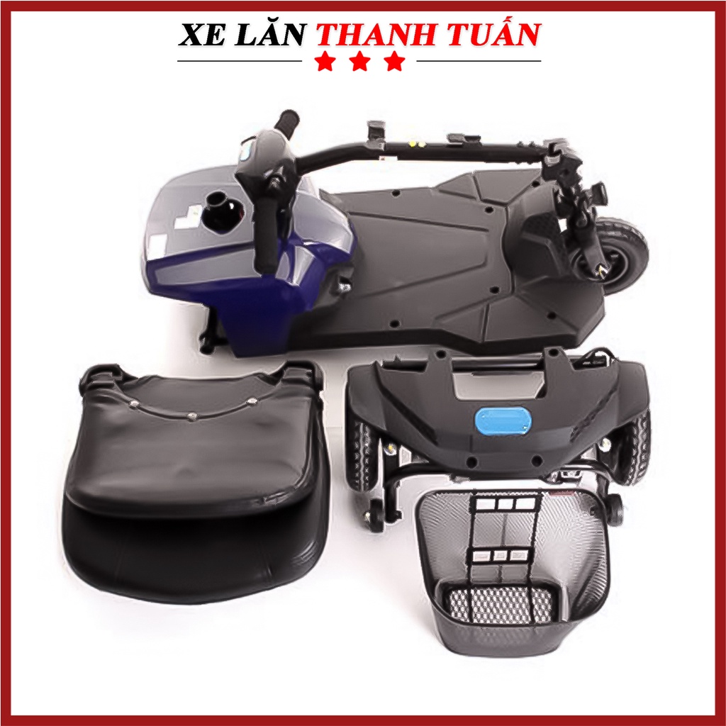 Xe điện 4 bánh EuroCare Rider - Giá tốt hỗ trợ tối đa cho người già, người khuyết tật di chuyển dễ dàng