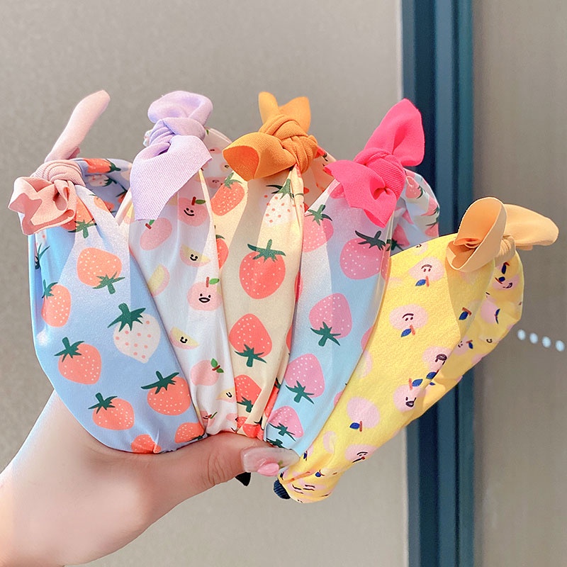 Băng Đô Nơ Cài Tóc Không Đau Thời Trang Hàn Quốc Cho Bé Gái