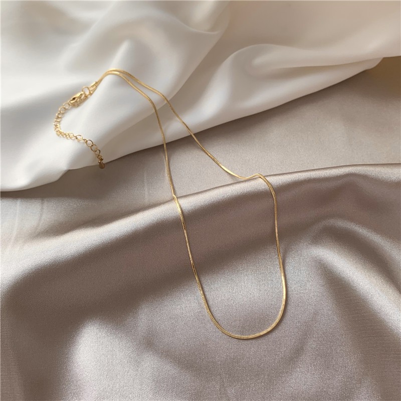 Vòng cổ kiểu xương rắn phong cách Hàn Quốc C90