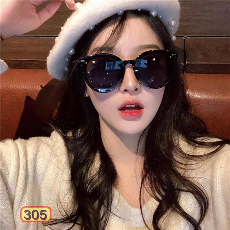 MẮT KÍNH THỜI TRANG HOT HIT 305 2 MÀU ĐEN TRẮNG PHONG CÁCH HÀN QUỐC | BigBuy360 - bigbuy360.vn