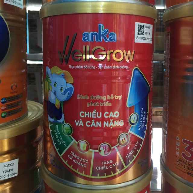 Sữa anka well grow