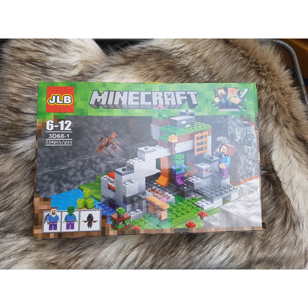 BỘ LÁP RÁP THẾ GIỚI MINECRAFT - 234 MIẾNG RÁP