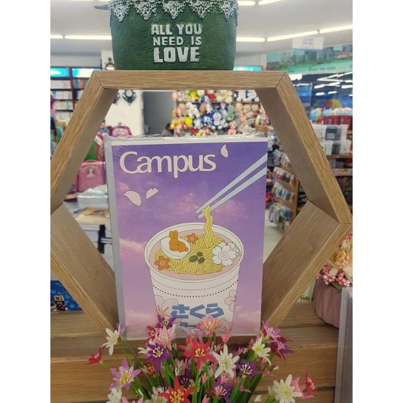 Vở Kẻ Ngang Có Chấm Campus Memphis NB-BMEP200 - ĐL 58-65 (200 Trang)