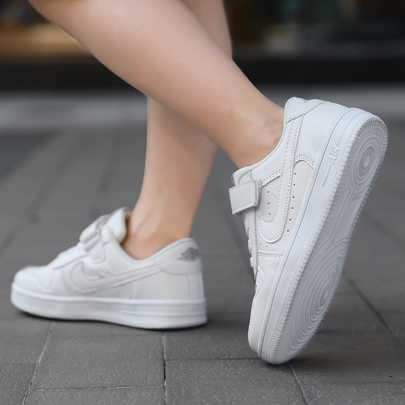 Giày thể thao air force no. 1 cổ thấp phong cách hip hop thờI trang mùa xuân cho bé