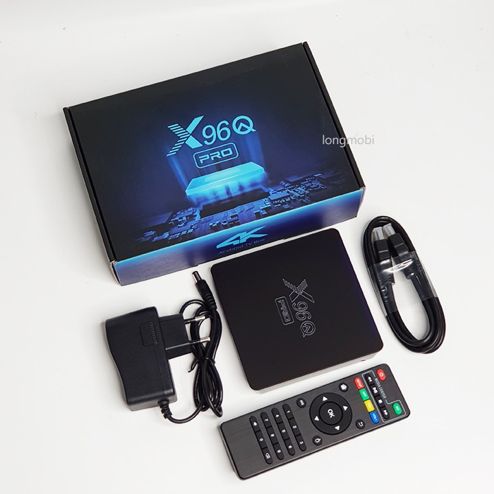 Enybox X96Q Pro Chip H313 Ram 2GB Android 10 Wifi 2 Băng Tần 2.4G, 5G