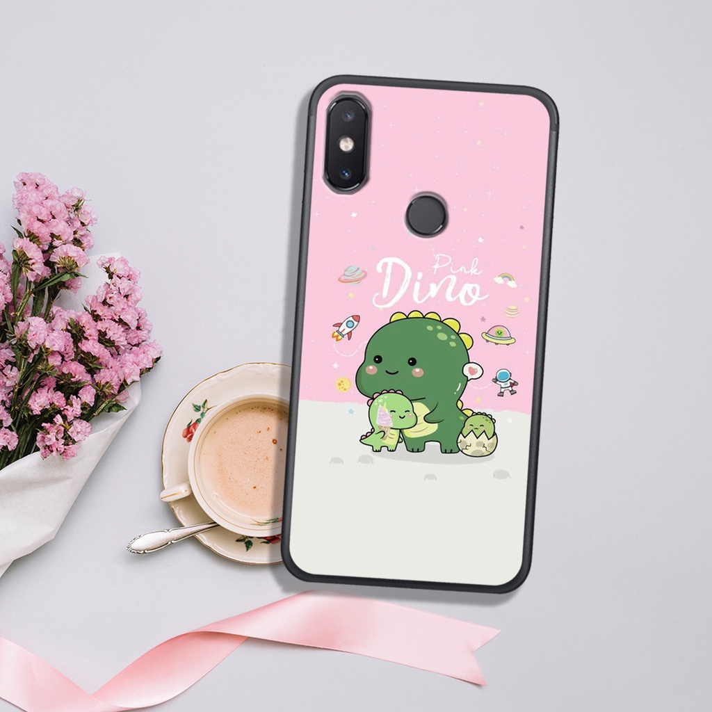 [HOT]ỐP XIAOMI  MI 5X - MI A1 - MI 8 - MI 8 SE IN HÌNH KHỦNG LONG CHIBI SIÊU DỄ THƯƠNG.