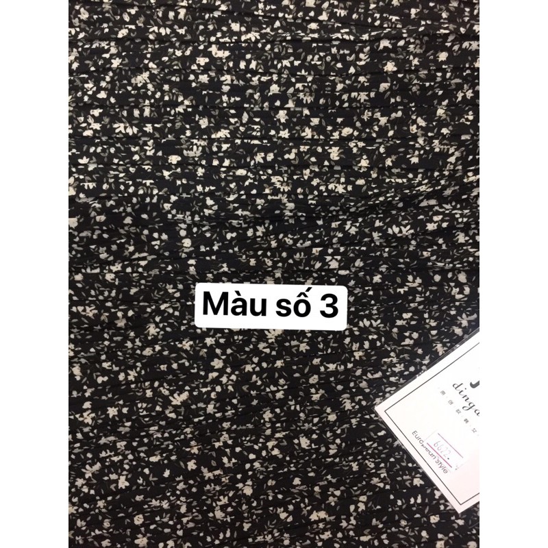 Chân váy hoa nhí kèm hình thật bảng màu ở cuối🍓 | BigBuy360 - bigbuy360.vn