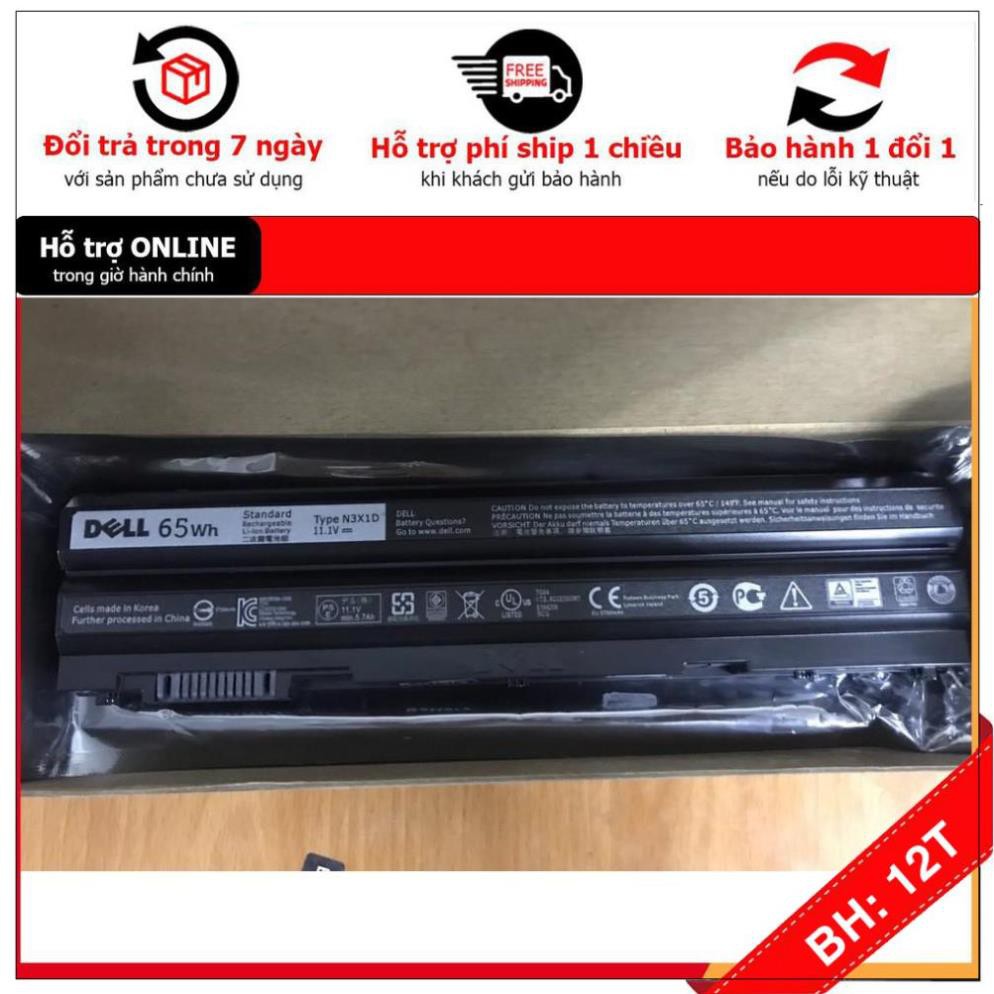 BH12TH . Pin Dell (Original) Latitude E6540 E6440 E5530 E5430 E6520 E6420 N3X1D New Battery