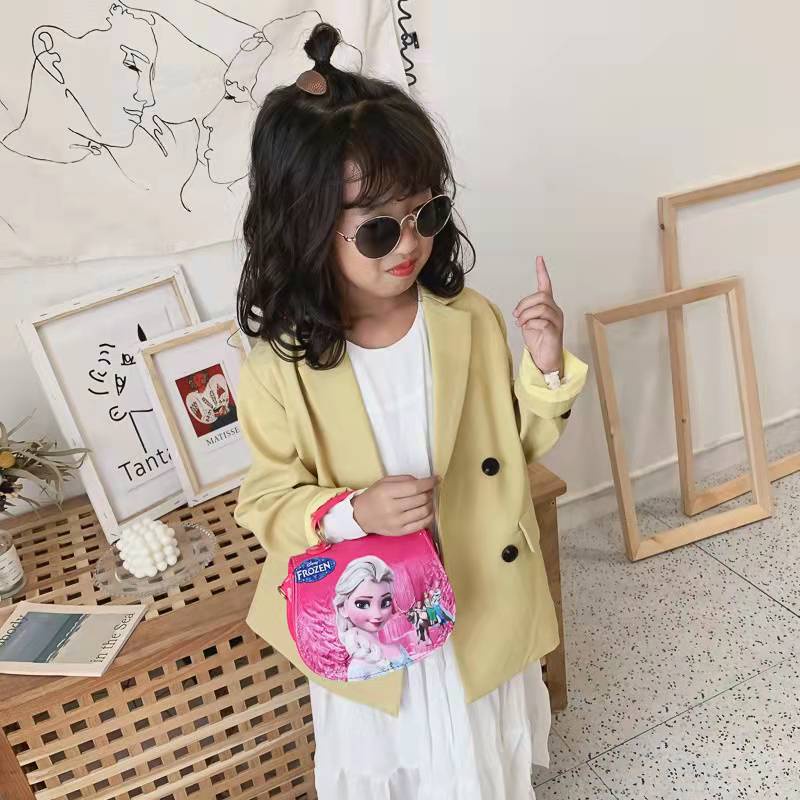 Túi Xách Đeo Vai Công Chúa Elsa Đáng Yêu Thời Trang Cho Bé Gái