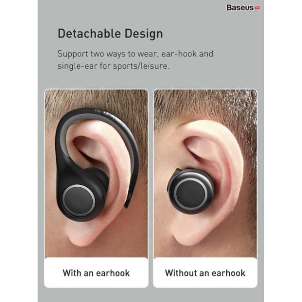 Tai nghe thể thao không dây Baseus Encok True Wireless Earphones W17