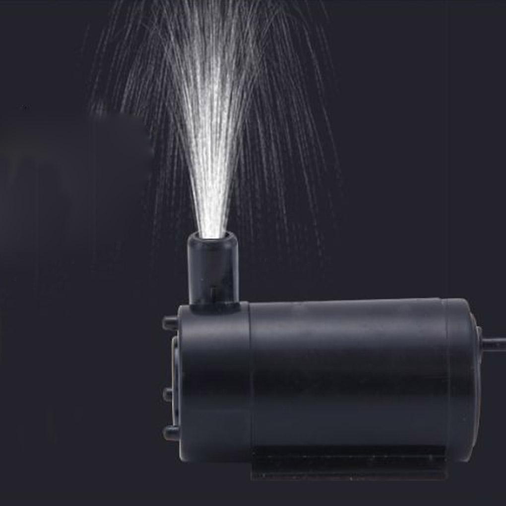 Máy Bơm Nước Mini USB Không Chổi Than Bề Mặt Thấp Tiếng Ồn Thấp DC 5V Cho Bể Cá