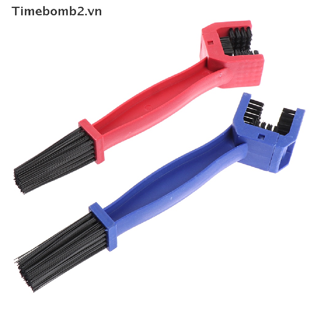 Bộ 2 Bàn Chải Nhựa Vệ Sinh Xe Đạp