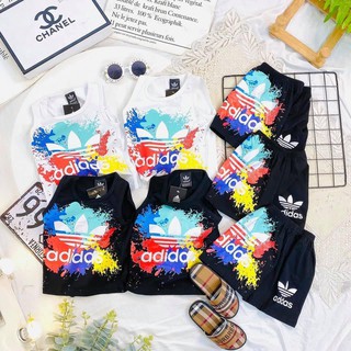 Bộ das ba lỗ vẩy sơn bé trai