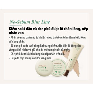 Phấn Phủ Bột No Sebum Blur Powder