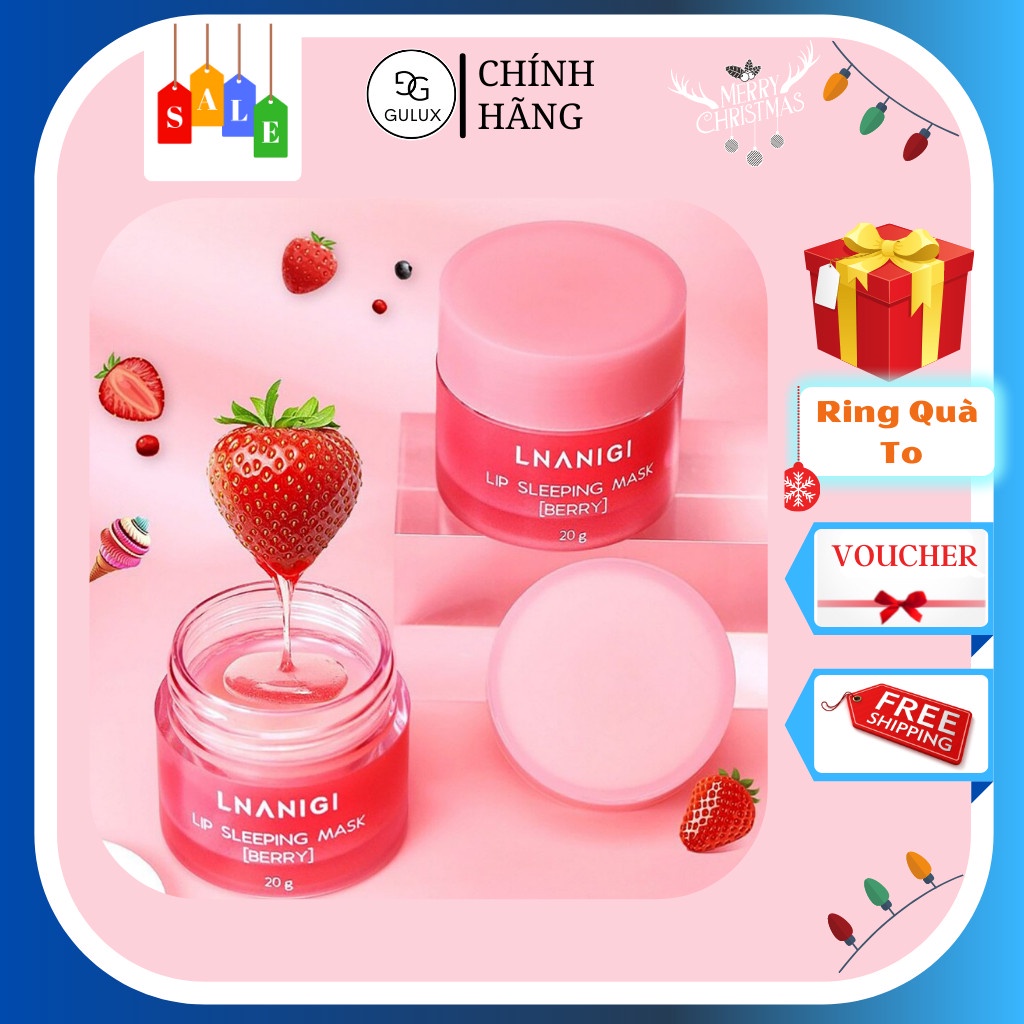 Mặt nạ dưỡng môi Laneige Lip Sleeping Mask Berry, mặt nạ ngủ môi Hàn Quốc