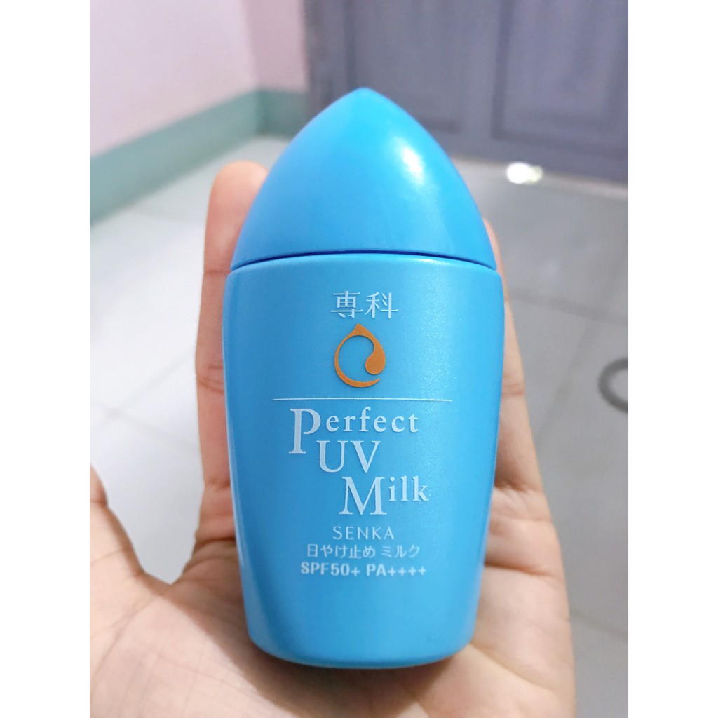 40ml - Sữa chống nắng dưỡng ẩm Senka perfect UV milk