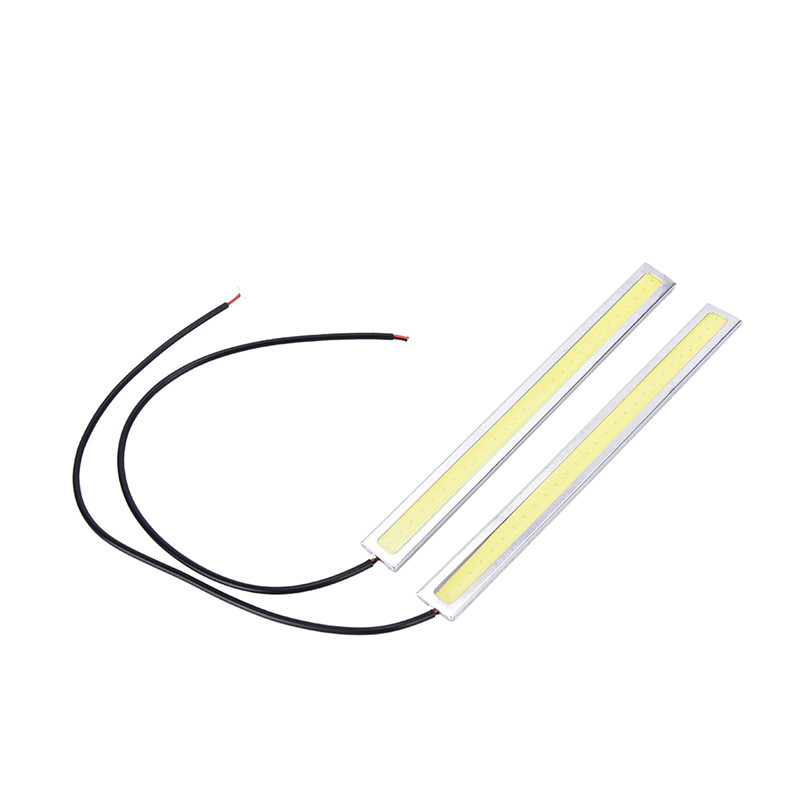 Bộ 2 đèn Led Cob DC 12V siêu sáng chống thấm nước thích hợp cho xe hơi