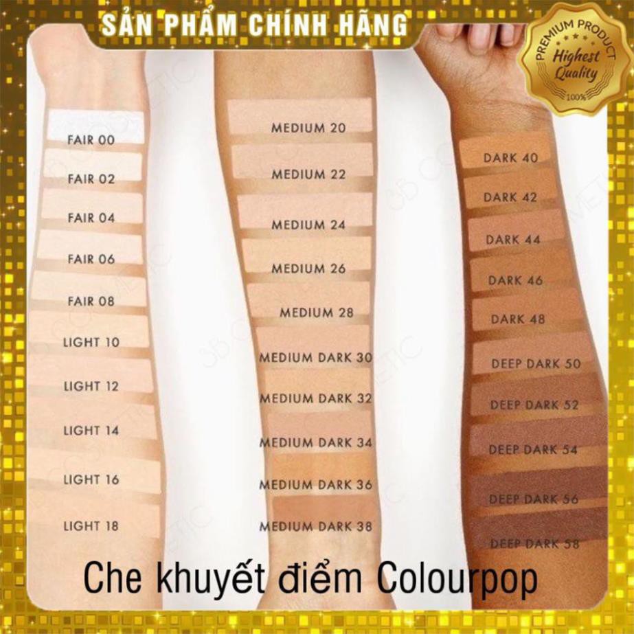 Che khuyết điểm Colourpop No Filter Matte Concealer