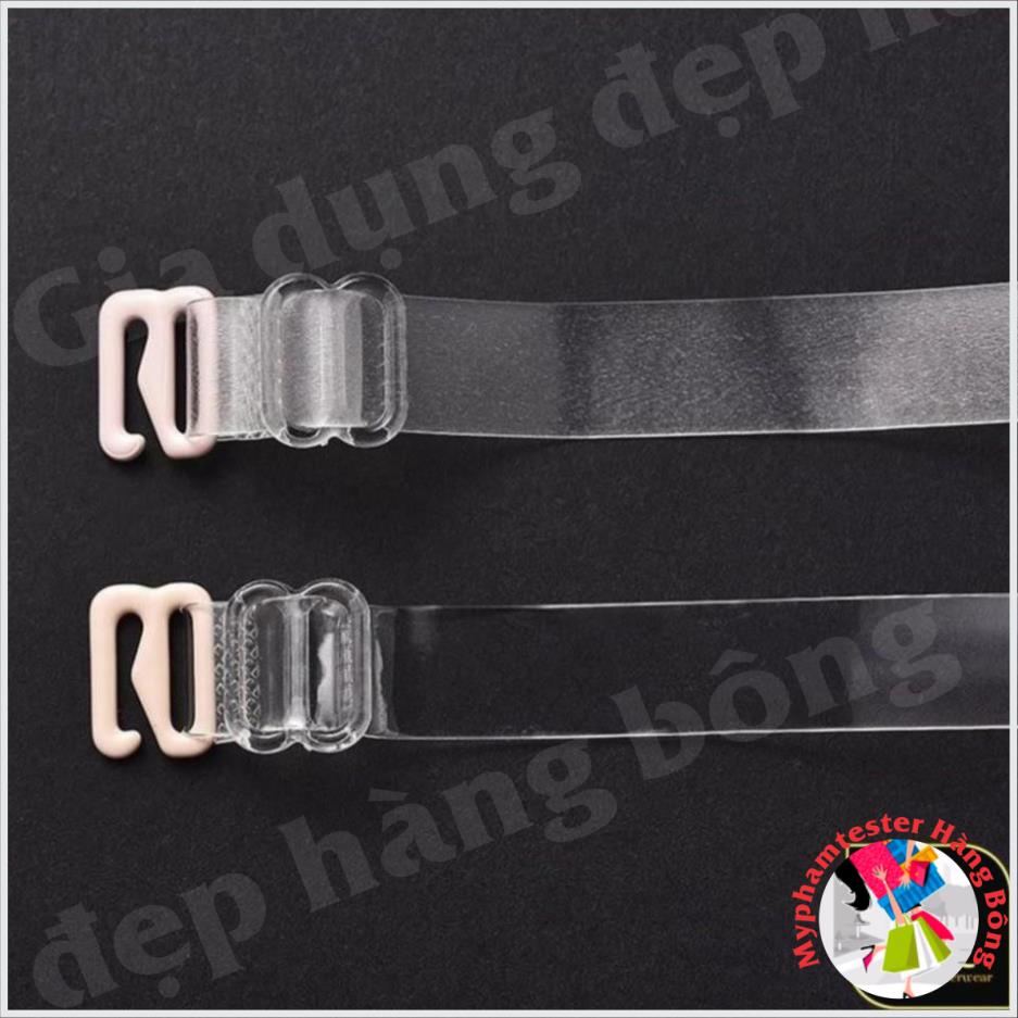 Dây quai áo lót ngực trong suốt nhựa dẻo siêu bền giá rẻ DQA02