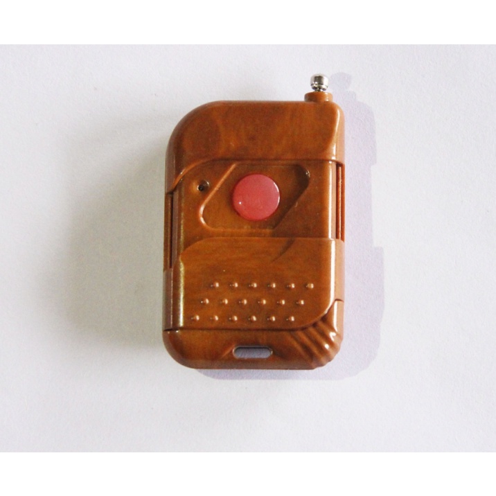 Ổ cắm điều khiển từ xa bật tắt máy bơm nước 220V 10A tay khiển gỗ xoan đào WXN-CZ001 công tắc điều khiển từ xa