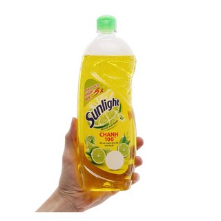 Nước rửa chén Sunlight 750g/chai hương chanh trà xanh nhật bản