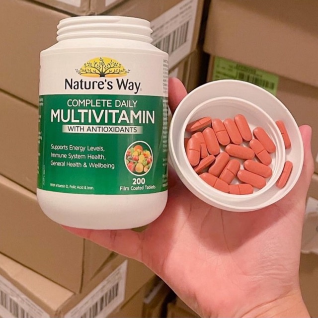 Vitamin tổng hợp Nature’s Way Úc 200 viên - Xuất xứ Úc