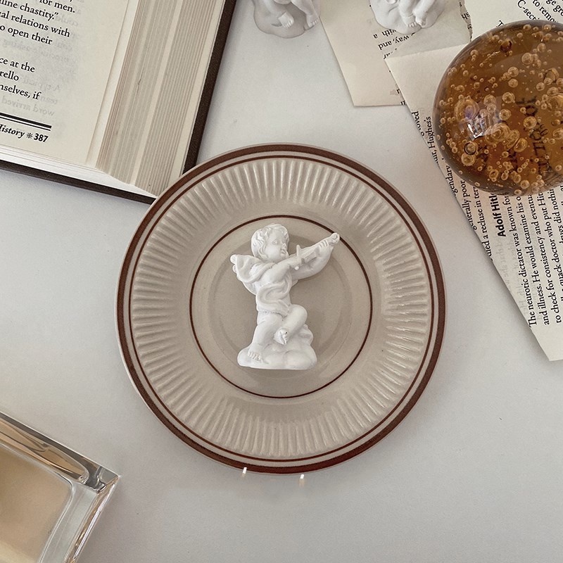 Set 4 tượng thần tình yêu bằng nhựa resin để bàn trang trí