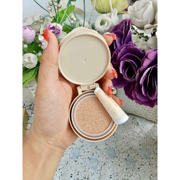 HỘP PHẤN NƯỚC WHOO VÀNG LUXURY GOLDEN CUSHION GLOW SPF50/PA+++