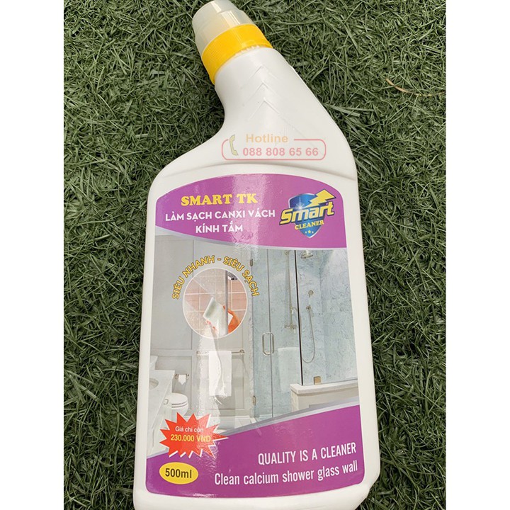 Nước tẩy rửa Smart: Tẩy sứ, kính, dầu mỡ, cặn canxi inox