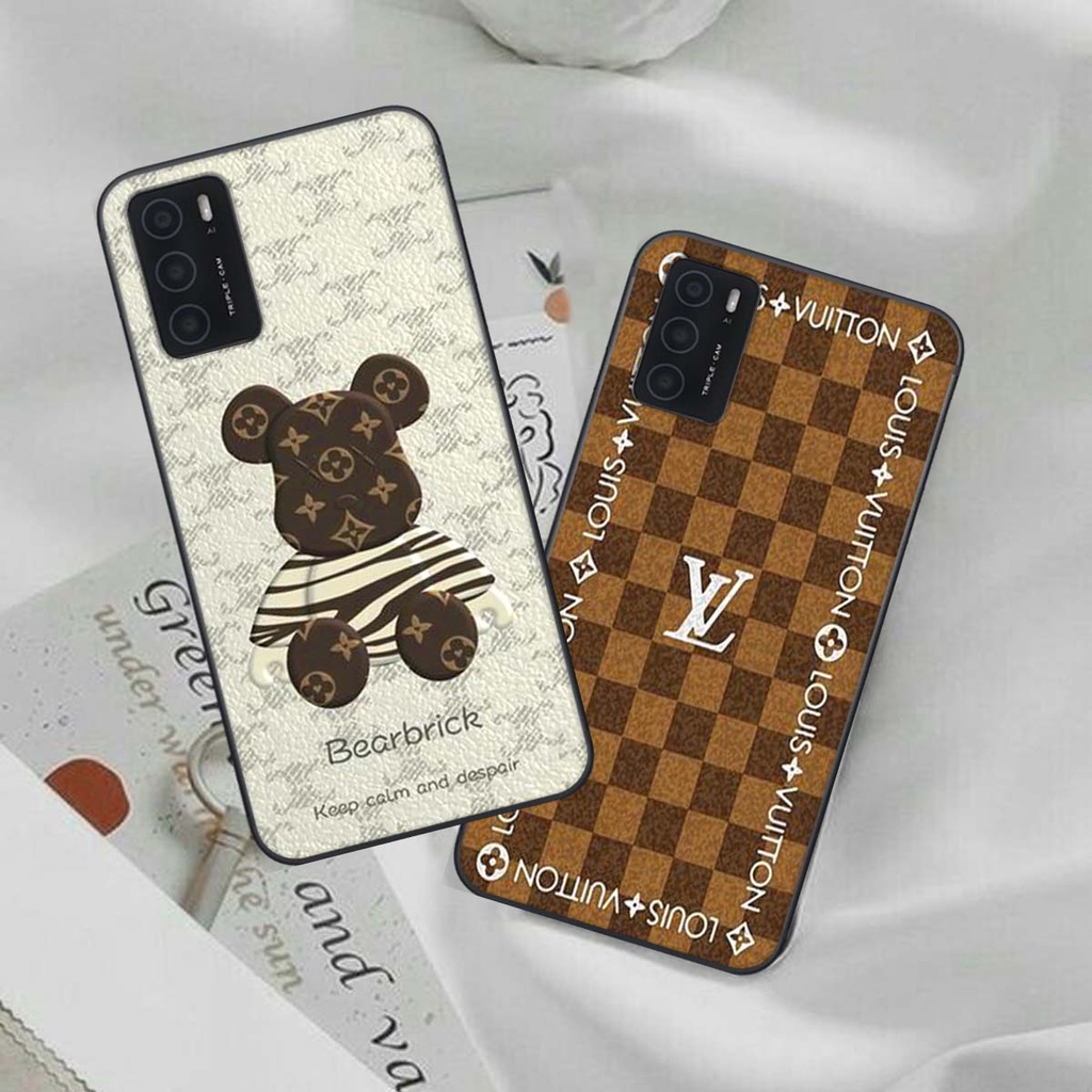 Ốp lưng Oppo A16 / A16k gấu caro cá tính siêu đẹp