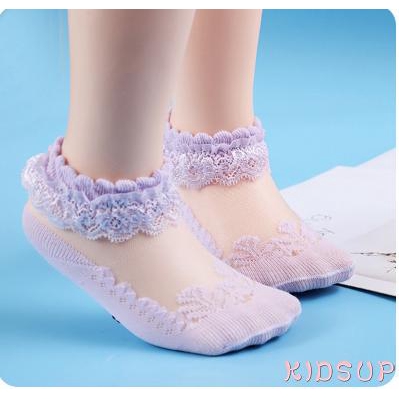 Đôi Tất Ren Cổ Thấp Xinh Xắn Dành Cho Bé Gái