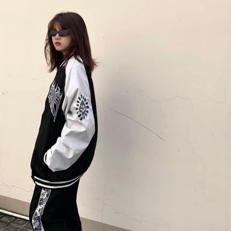 Áo Khoác Bomber Hoạ Tiết Lửa Thời Trang Thu Đông Nam Nữ Hàng 1 Lớp Form Rộng Freesize Hot 2021
