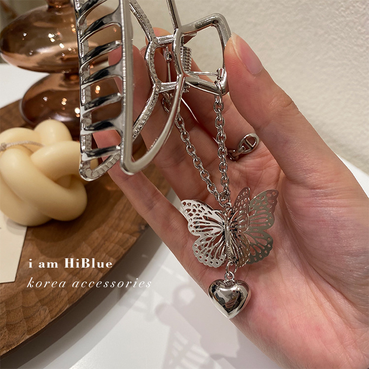 Beautiful Metallic Butterfly Hair Clips For Women