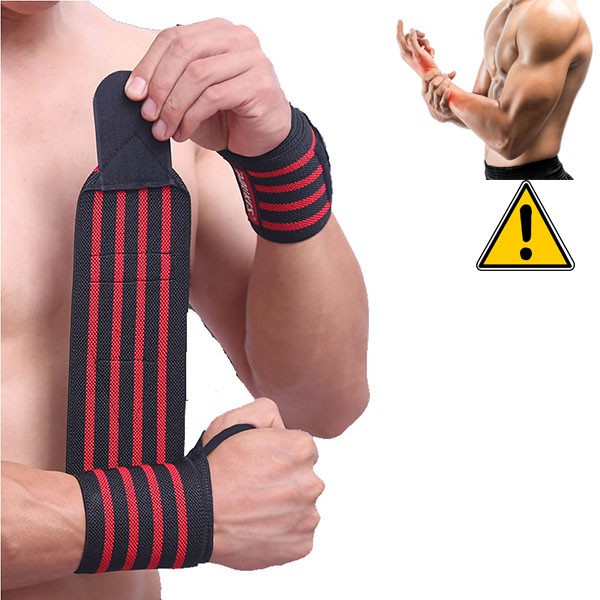 Băng Quấn Cổ Tay Aolikes Wrist Dùng Cho Thể Thao GYM, Yoga, Boxing, Tenis, Bóng Chuyền, Cầu Lông (1 Đôi)