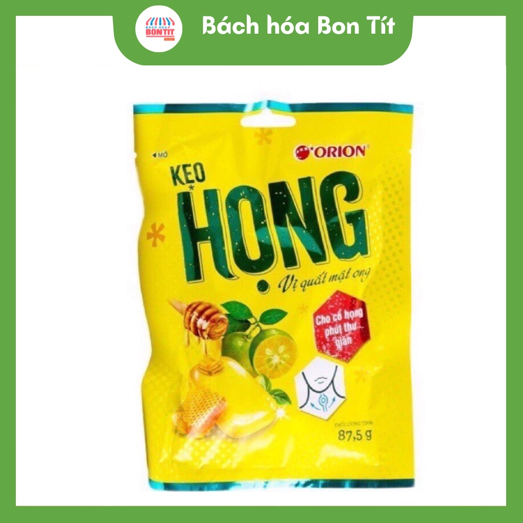 1 Thùng kẹo ngậm Họng Orion vị quất mật ong (20 gói)