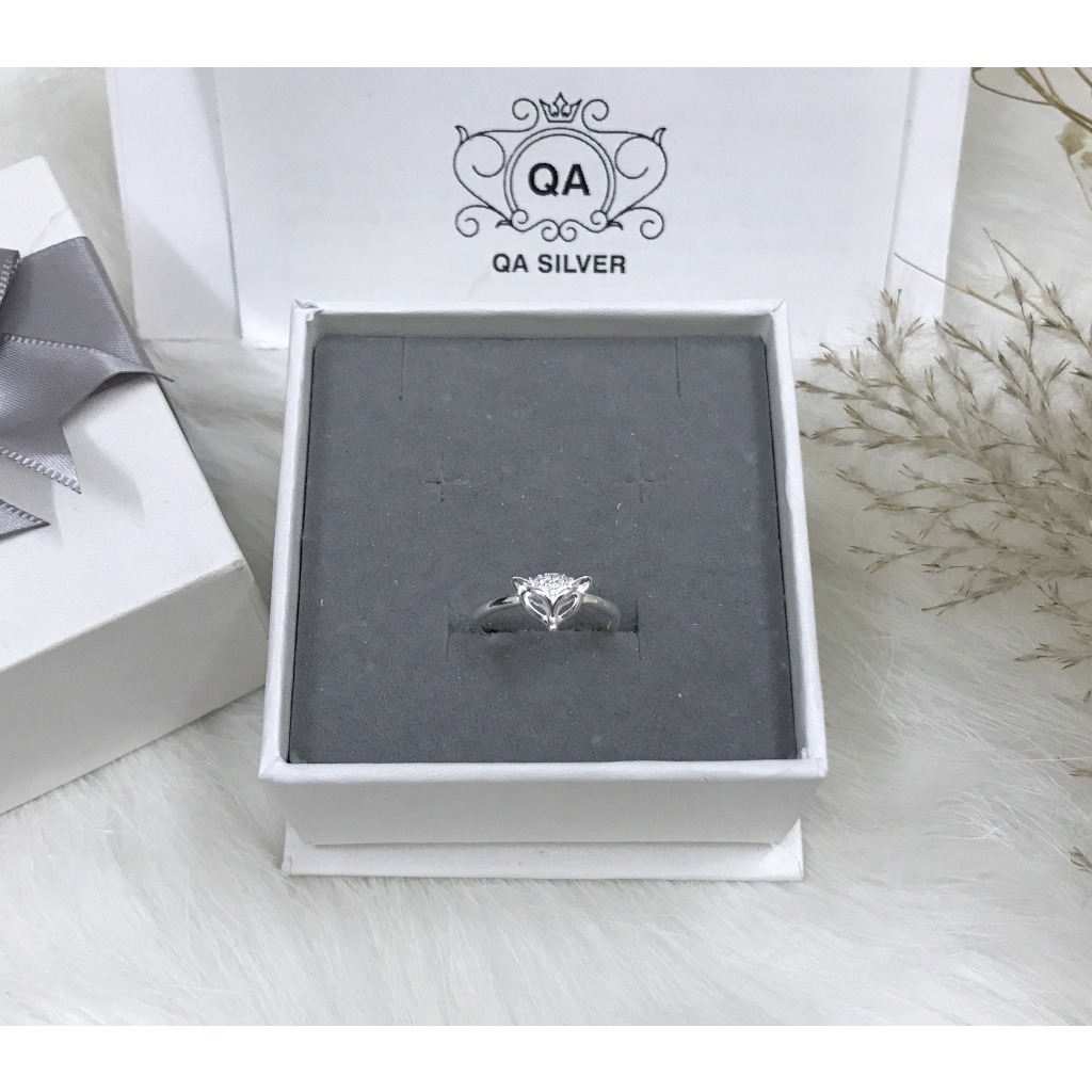 Nhẫn bạc nữ nhẫn cáo hồ ly S925 FOX Silver Ring QA SILVER RI220401