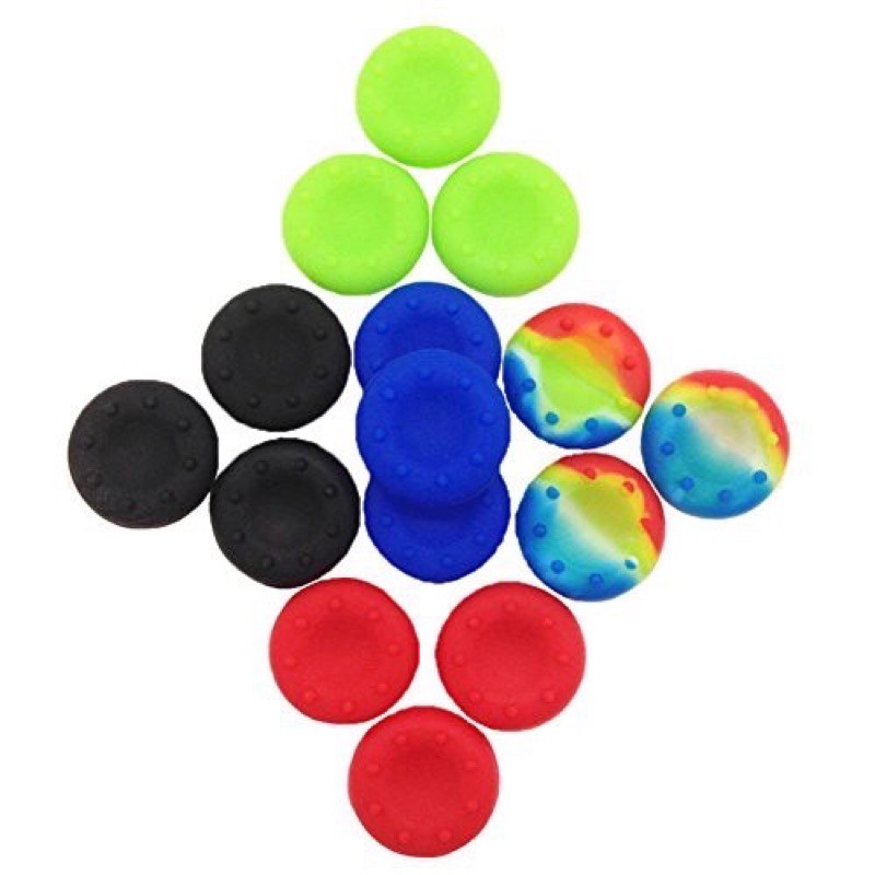 Bộ 4 Núm Bọc Cần Analog Cho tay cầm PS2 PS3 PS4 PS5