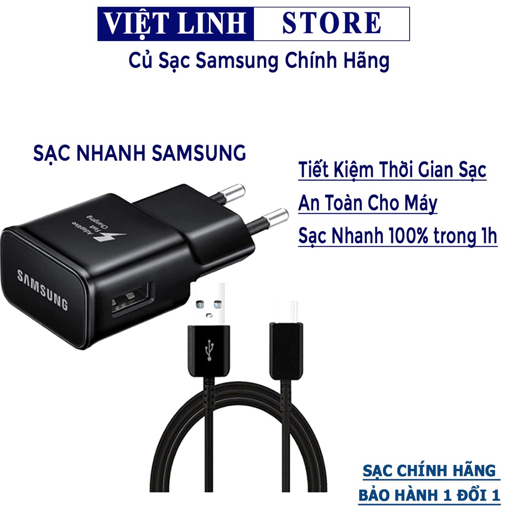 Sạc nhanh Samsung zin sạc nhanh - (15W) - loại tốt - Chính Hãng Samsung Bảo hành 1 đổi 1 - Việt Linh Store