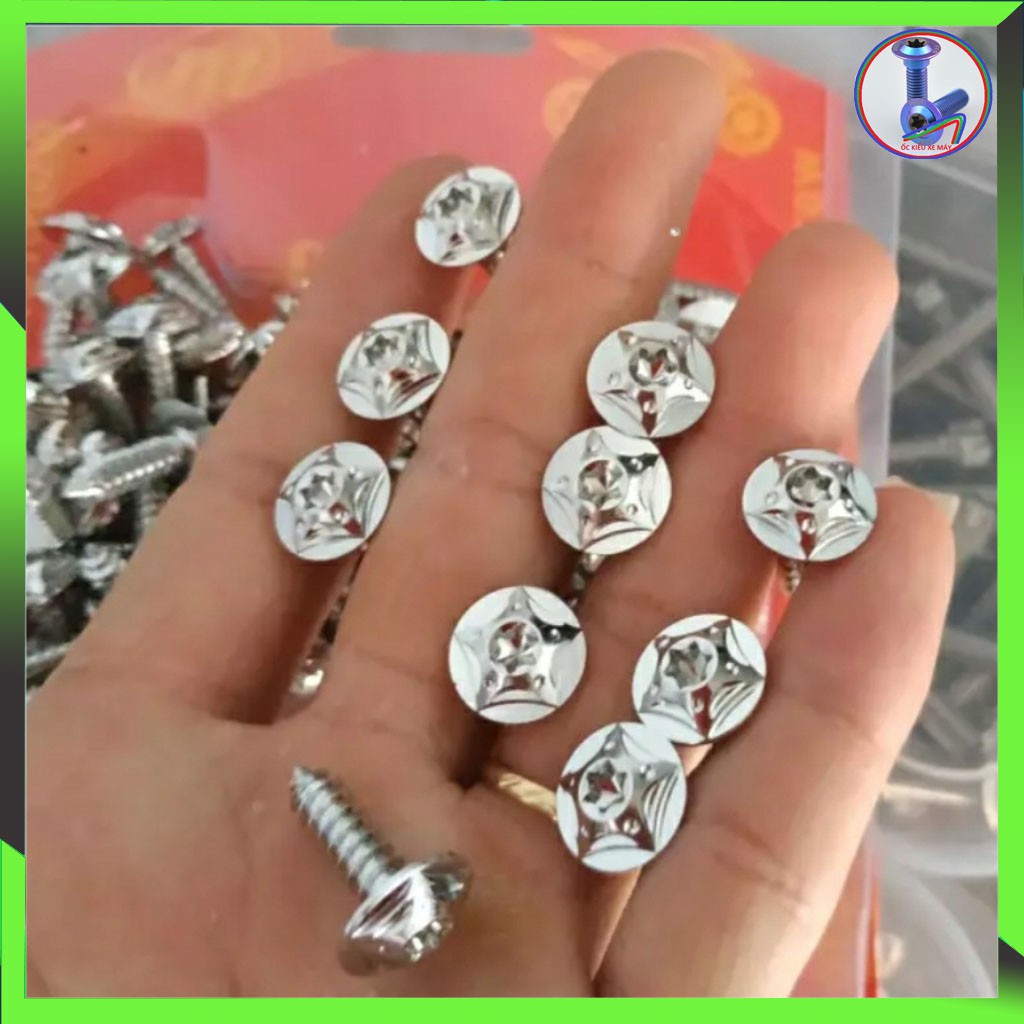 Ốc áo 5 li xoắn salaya,ốc salaya, ốc áo salya, ốc lốc salaya, full ốc salaya chính hãng