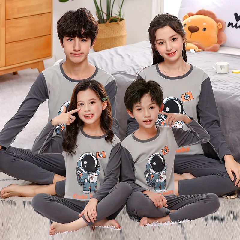 Bộ Đồ Ngủ Pijama Gia Đình Mềm Mại Kích Thước 100-180