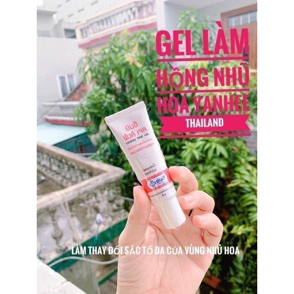 KEM HỒNG NHŨ HOA-YAHEE PINK GEL THÁI LAN tuýp 10ml
