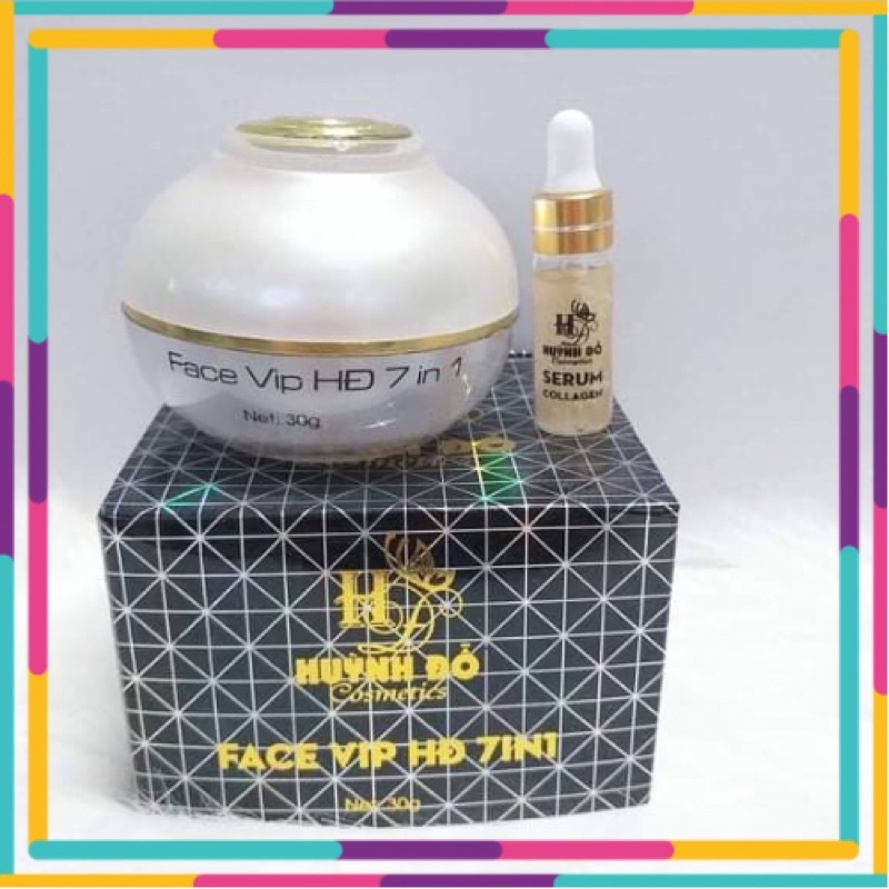 KEM VIP CHUYÊN DƯỠNG TRẮNG ☀️HUỲNH ĐỖ CHÍNH HÃNG☀️+TẶNG KÈM SERUM Ủ TRẮNG(HỘP 30GR)