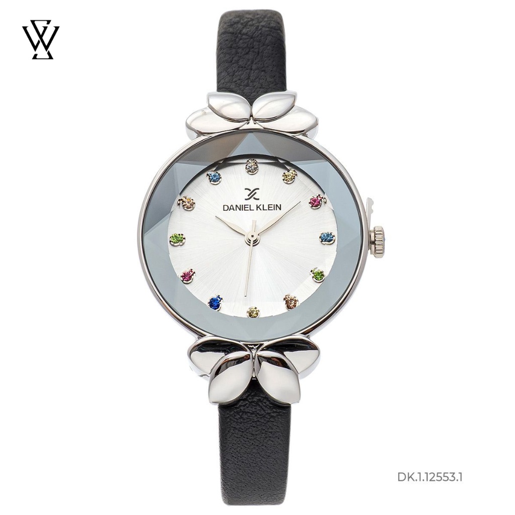 Đồng Hồ Quartz Nữ Daniel Klein WATCHSTORE DK.1.12553.1 Mặt Kính Khoáng 32mm, Dây Da Và Vỏ Thép Không Gỉ