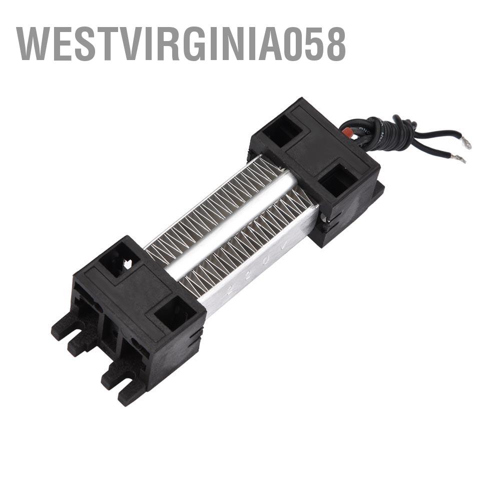 Có thể bán buôn 220V 100W cách điện PTC gốm nóng nóng yếu tố sưởi ấm Westvirginia058 Hàng giao ngay