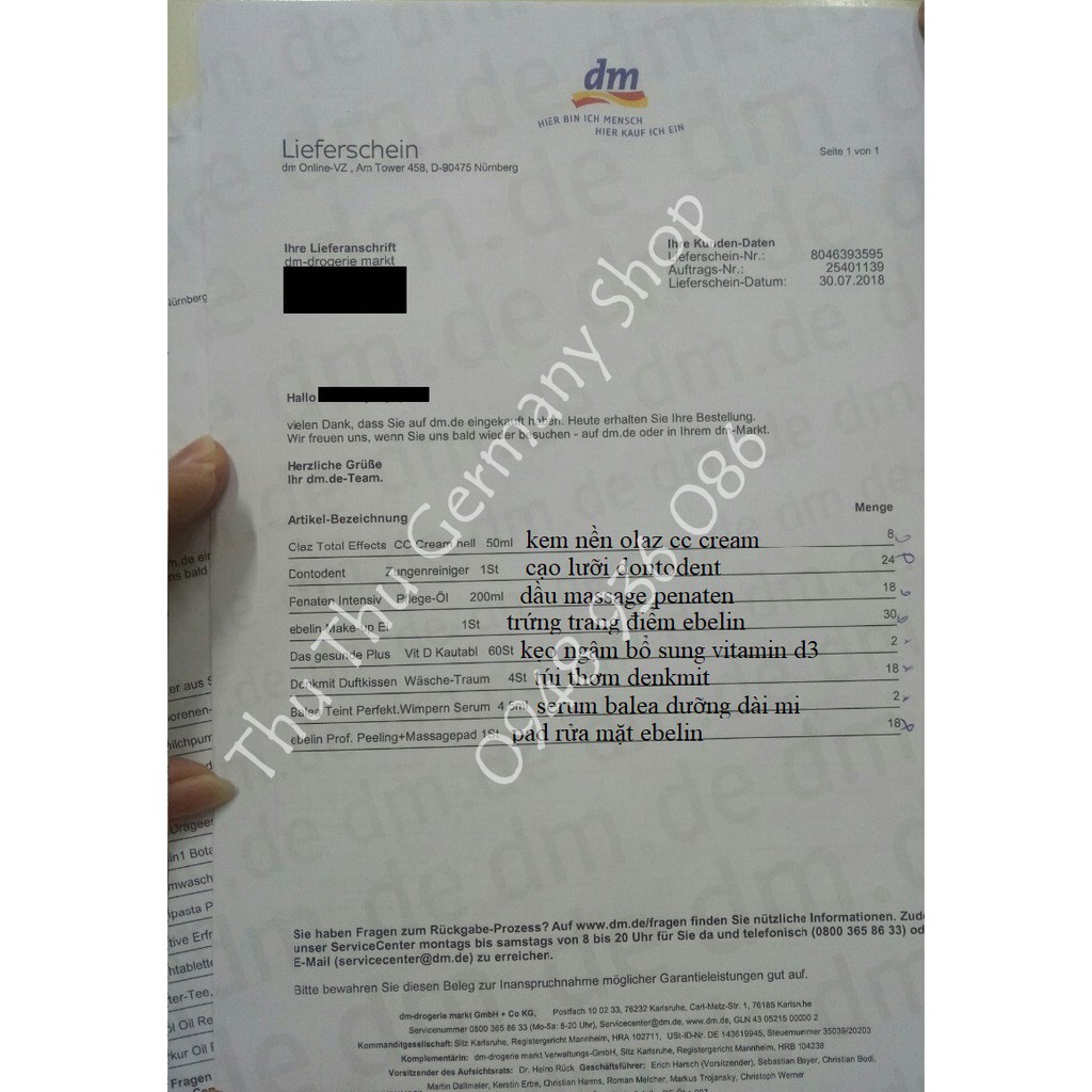 TINH DẦU MASSAGE PENATEN 200ml