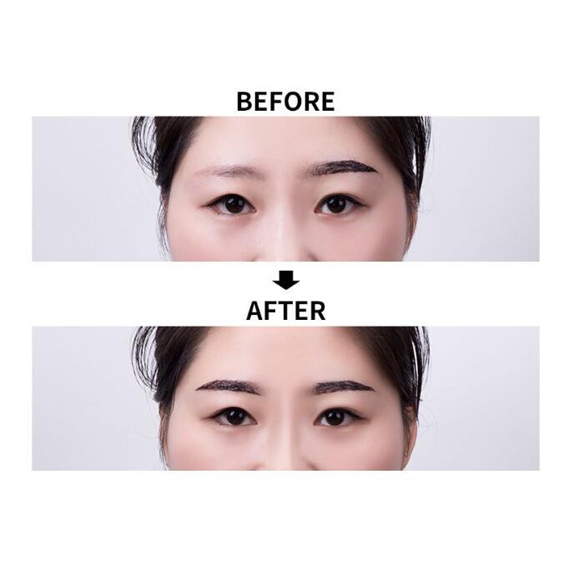 (Hàng Mới Về) Khuôn Vẽ Lông Mày Sợi Tự Nhiên Không Thấm Nước Unisex | BigBuy360 - bigbuy360.vn