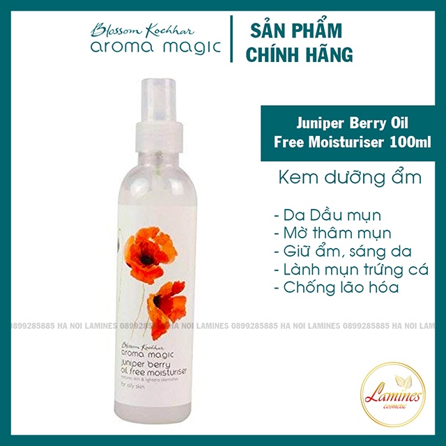 Kem Dưỡng Ẩm Kiểm Soát Dầu Nhờn | Aroma Magic Juniper Berry Oil Free Moisturiser 100ml