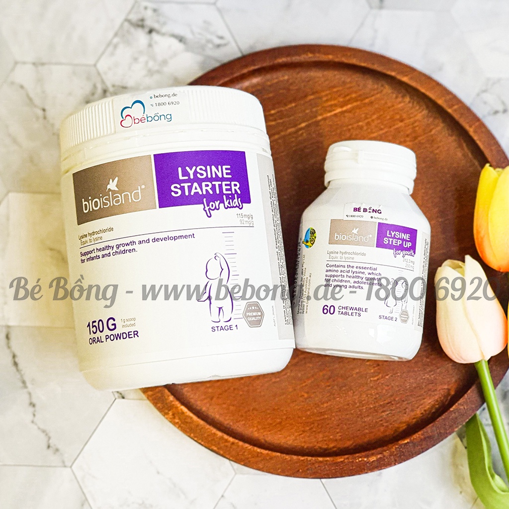 Lysine Step Up Bioisland dạng viên