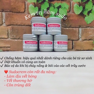 Kem Chống Hăm Tã Sudocrem 60g