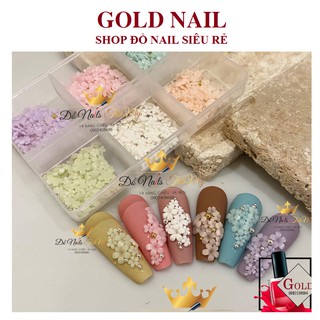 Charm nail , set charm hoa nhí mix 6 mẫu
